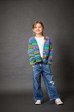 Load image into Gallery viewer, King Cole Chunky Knitting Pattern Girl’s Sweater, Cardigan &amp; Tank Top 6380
