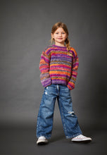 Load image into Gallery viewer, King Cole Chunky Knitting Pattern Girl’s Sweater, Cardigan &amp; Tank Top 6380