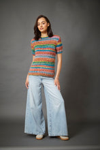 Load image into Gallery viewer, King Cole Chunky Knitting Pattern Women’s Short Sleeve Sweater &amp; Cardigan 6381