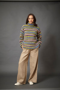 King Cole Chunky Knitting Pattern Women’s Sweater & Tank Top 6385
