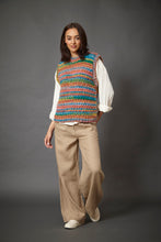 Load image into Gallery viewer, King Cole Chunky Knitting Pattern Women’s Sweater &amp; Tank Top 6385
