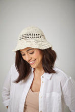 Load image into Gallery viewer, King Cole Crochet Pattern Ladies Bucket Hats (6398)