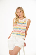 Load image into Gallery viewer, King Cole Crochet Pattern Ladies Tank Tops (6399)