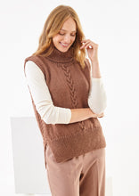 Load image into Gallery viewer, King Cole Double Knitting Pattern Ladies Slipover &amp; Waistcoat 6428