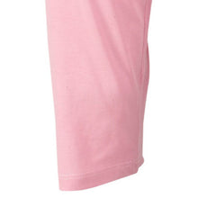 Load image into Gallery viewer, Ladies Jersey Cotton Pyjamas - Striped Top &amp; Plain PJ Bottoms (Blue or Pink)
