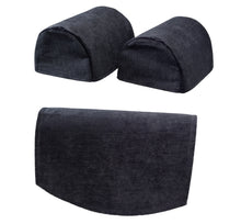 Load image into Gallery viewer, Plain Chenille Arm Caps &amp; Chair Back Set (7 Colours)