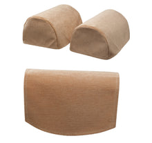 Load image into Gallery viewer, Plain Chenille Arm Caps &amp; Chair Back Set (7 Colours)