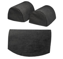 Load image into Gallery viewer, Plain Chenille Arm Caps &amp; Chair Back Set (7 Colours)