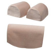 Load image into Gallery viewer, Plain Chenille Arm Caps &amp; Chair Back Set (7 Colours)