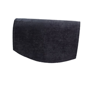 Plain Soft Touch Chenille Round Arm Caps or Chair Backs (Various Colours)