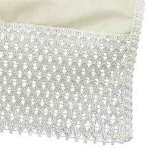Load image into Gallery viewer, Cotton Round Arm Caps &amp; Chair Backs Set with Lace Trim