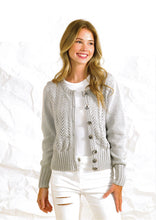 Load image into Gallery viewer, Wendy Women’s Double Knitting Pattern - Button Cardigan (7022)