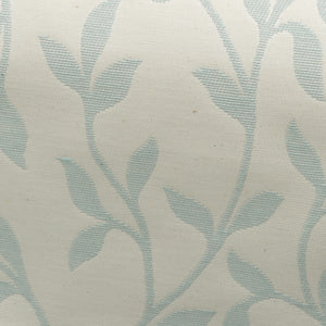 Floral Leaf Round Arm Caps or Chair Back (Blue, Grey or Natural)