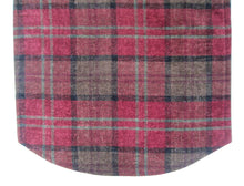 Load image into Gallery viewer, Balmoral Check Chenille Round Arm Caps or Chair Backs (Various Colours)