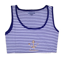 Load image into Gallery viewer, Ladies Jersey Cotton Pyjamas - Anchor Tank Top &amp; Plain Shorts (Navy or Pink)