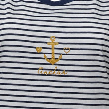 Load image into Gallery viewer, Ladies Jersey Cotton Pyjamas - Anchor Tank Top &amp; Plain Shorts (Navy or Pink)
