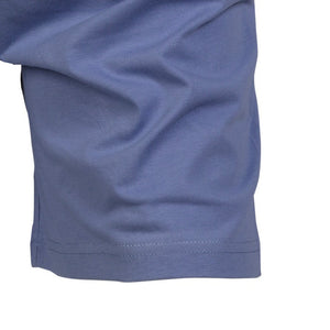 Ladies Striped Short Pyjamas with Polka Dot Trim S - L (Blue or Red)
