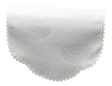 Load image into Gallery viewer, Water Lily Arm Cap Pair &amp; Chair Back Set with Braided Edge (Duck Egg)