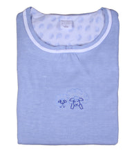 Load image into Gallery viewer, Ladies 100% Jersey Cotton Sheep Pyjamas Set (Blue or Grey)