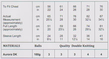 Load image into Gallery viewer, James Brett Double Knit Knitting Pattern Girls Sweater Dress (JB902)