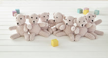 Load image into Gallery viewer, King Cole Crochet Pattern for Teddy Bear Draught Excluder 9098