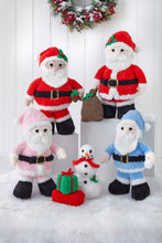 Load image into Gallery viewer, King Cole Knitting Pattern Christmas Seasonal Santa’s (9181)