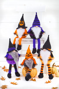 King Cole Knitting Pattern Small & Large Halloween Gonks (9187)