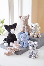 Load image into Gallery viewer, King Cole Crochet Pattern for Stuffed Cat Toys in Yummy 9192