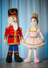 Load image into Gallery viewer, King Cole Knitting Pattern Nut Cracker &amp; Princess Dolls 9214