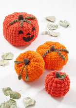 Load image into Gallery viewer, King Cole Crochet Pattern for Small &amp; Large Pumpkins 9219