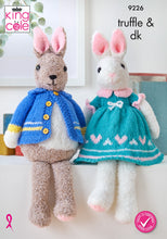 Load image into Gallery viewer, King Cole Truffle Knitting Pattern Bunny Rabbit Toys (9226)