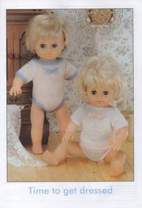 Peter Gregory Knitting Booklet AK11 Dolls Clothes & Premature Babies