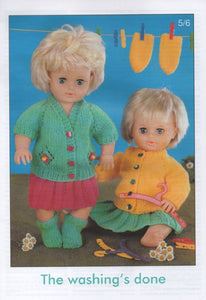 Peter Gregory Knitting Booklet AK11 Dolls Clothes & Premature Babies