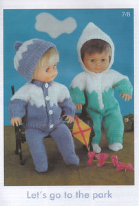 Peter Gregory Knitting Booklet AK11 Dolls Clothes & Premature Babies