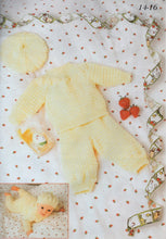 Load image into Gallery viewer, Peter Gregory Knitting &amp; Crochet Booklet AK17 Outfits for A New Baby