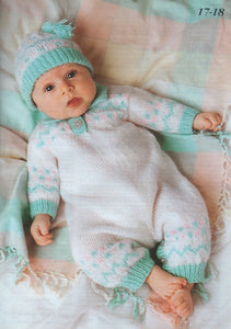 Peter Gregory Knitting & Crochet Booklet AK17 Outfits for A New Baby