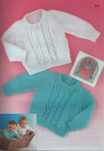 Peter Gregory Knitting Booklet AK1 Babys First Wardrobe Outfits