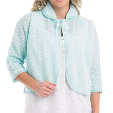 Load image into Gallery viewer, Slenderella Ladies Lightweight Bed Jacket with Peter Pan Collar (3 Colours)
