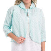 Load image into Gallery viewer, Slenderella Ladies Lightweight Bed Jacket with Peter Pan Collar (3 Colours)