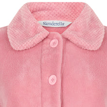 Load image into Gallery viewer, Slenderella Ladies Button Up Bed Jacket with Waffle Detail (Small - XXXL)