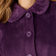 Load image into Gallery viewer, Slenderella Ladies Button Up Bed Jacket with Waffle Detail (Small - XXXL)