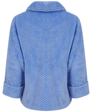 Load image into Gallery viewer, Ladies Slenderella Waffle Fleece Button Up Bed Jacket (7 Colours)