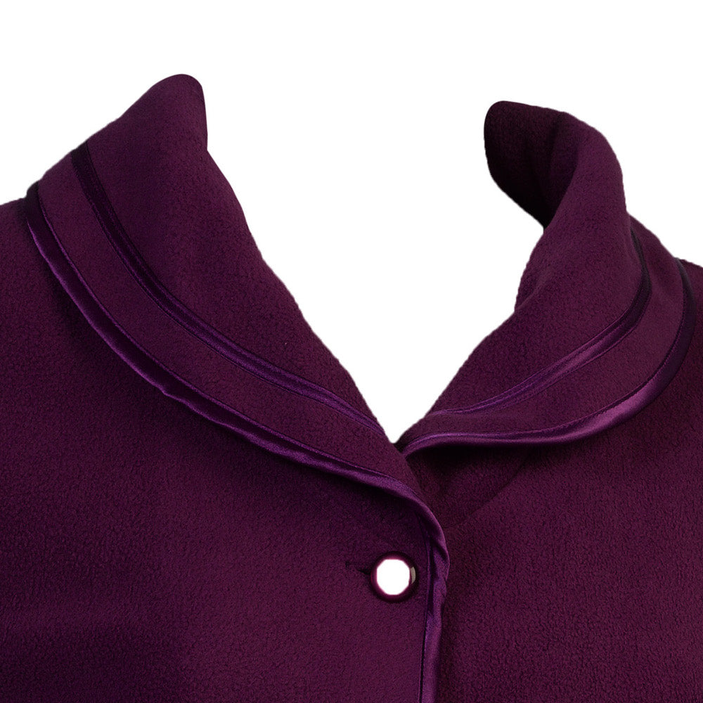 Mens fleece online bed jacket