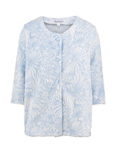 Load image into Gallery viewer, Slenderella Ladies Floral Jacquard Soft Fleece Bed Jacket (Small - XXL)