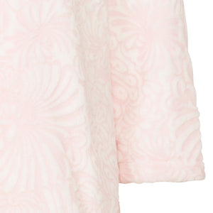 Slenderella Ladies Floral Jacquard Soft Fleece Bed Jacket (Small - XXL)