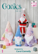 Load image into Gallery viewer, King Cole Pattern Booklet - Gonks by Carol Connelly (Book 1)