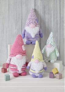 King Cole Pattern Booklet - Gonks by Carol Connelly (Book 1)