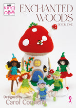 Load image into Gallery viewer, King Cole Enchanted Woods Knitting Book 1 Woodland Homes &amp; Fairies