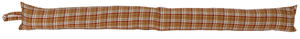 Poly Wool Checked Fabric Draught Excluder (3 Colours)