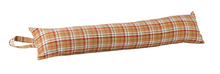 Load image into Gallery viewer, Poly Wool Checked Fabric Draught Excluder (3 Colours)